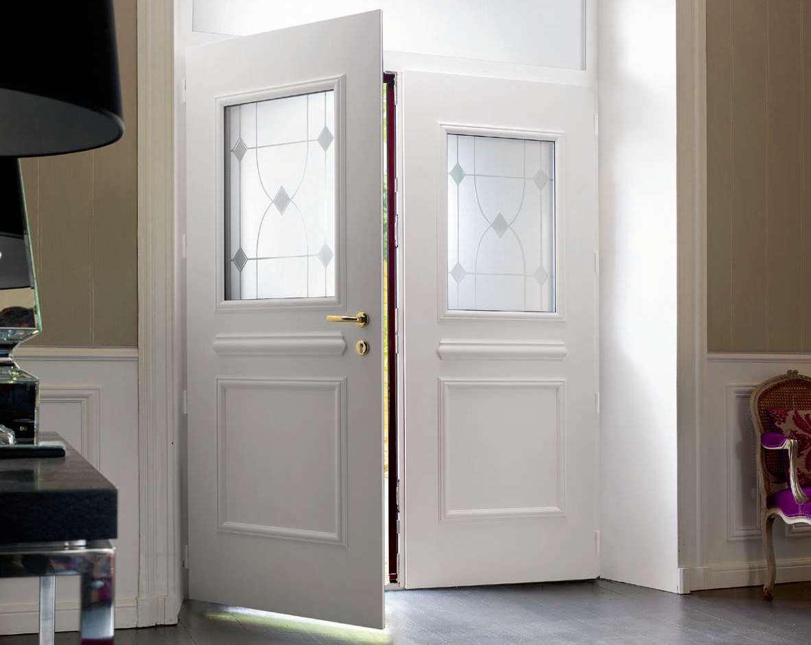 Porte d'entrée PVC